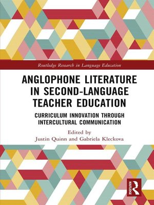 cover image of Anglophone Literature in Second-Language Teacher Education